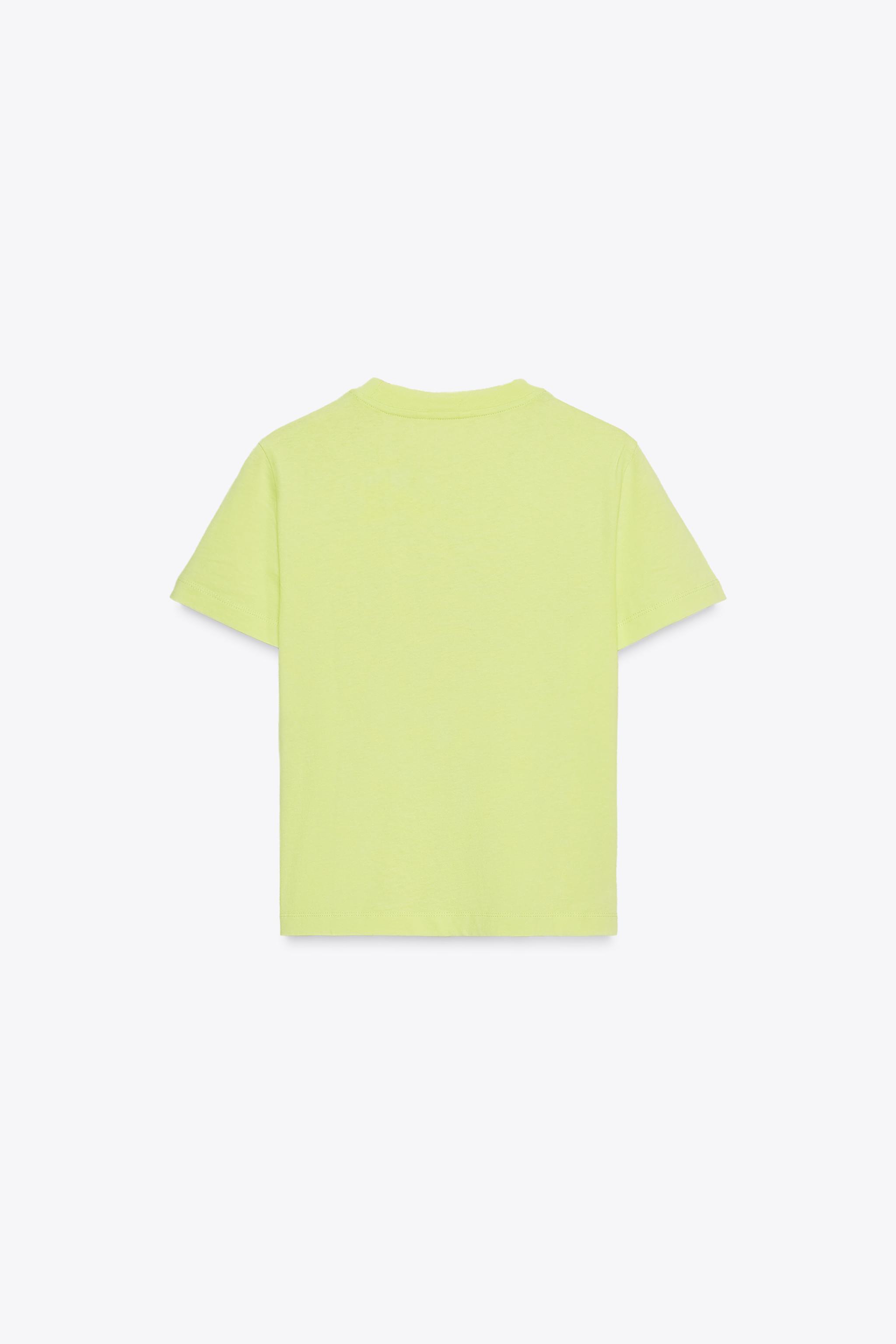 WASHED T-SHIRT WITH TEXT